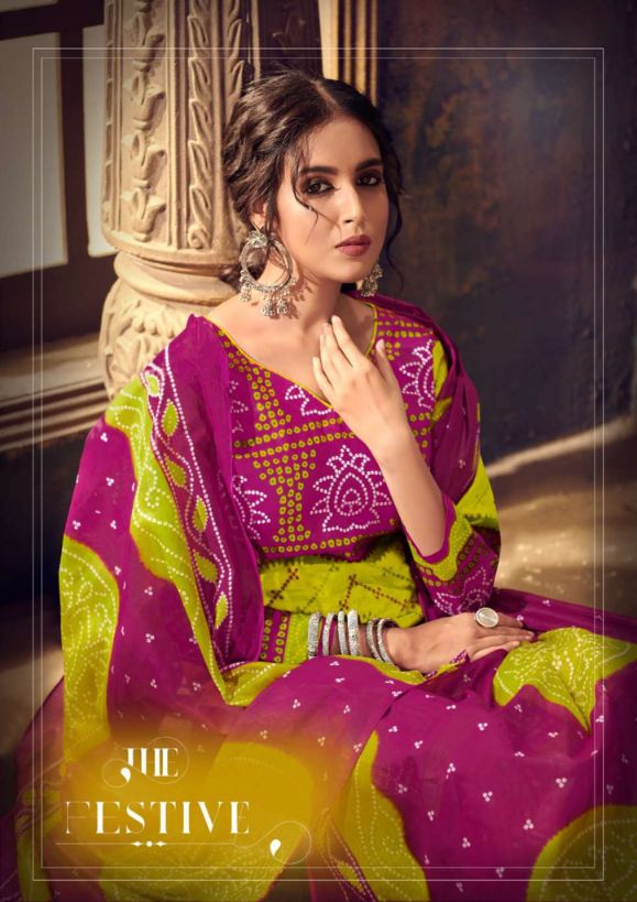 JS Priya Bandhej Vol 3 Cotton Casual Wear Dress Materials